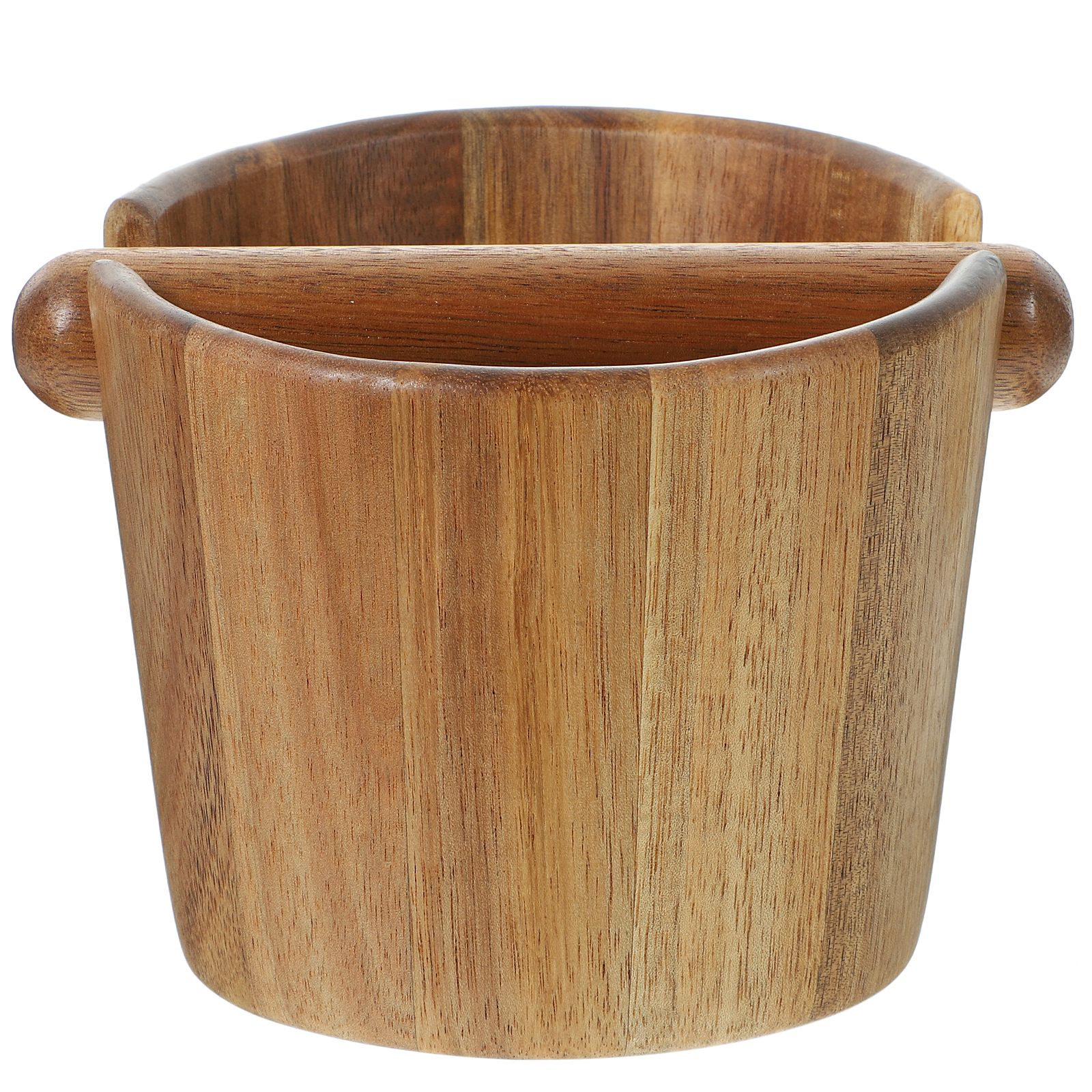 Coffee Grounds Bucket Containers Knock Bin Espresso Machines Measuring Cup Acacia