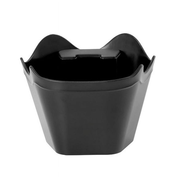 Coffee Grounds Bucket Polygons Espresso Grounds Dump Bin Multipurpose Espresso Disposal Bucket for Home/Office Black