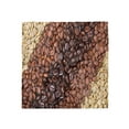 thumbnail image 1 of Coffee Head Scarf, Coffee Beans Stripes, Head Wrap, 3 Sizes, by Ambesonne, 1 of 2