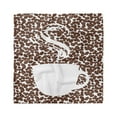 thumbnail image 1 of Coffee Head Scarf, Hot Cup on Arabica Beans, Head Wrap, 3 Sizes, by Ambesonne, 1 of 2