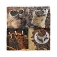 thumbnail image 1 of Coffee Head Scarf, Rustic Collage of Grains, Head Wrap, 3 Sizes, by Ambesonne, 1 of 2