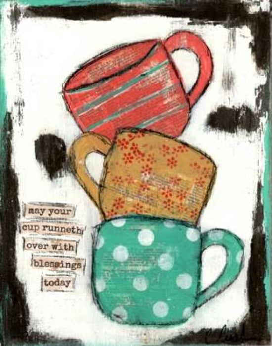 Coffee II Canvas Art - Cassandra Cushman (22 x 28)