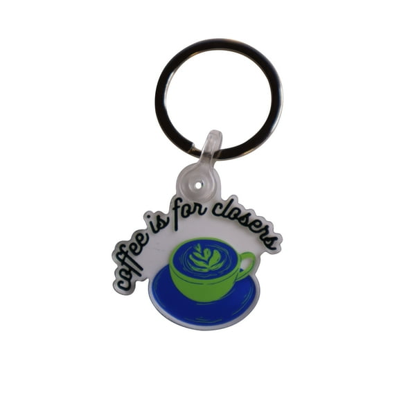 Coffee Is For Closers Glengarry Glen Ross Inspired Key Tag Chain