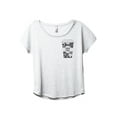 thumbnail image 1 of Coffee Is Mom Fuel Women's Fashion Slouchy Dolman T-Shirt Tee Heather White Medium, 1 of 3