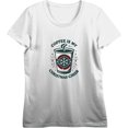 thumbnail image 1 of Coffee Is My Christmas Cheer Women's Vivid White Crew Neck Short Sleeve Crop Tee-XXL, 1 of 3