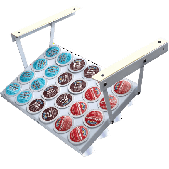 Coffee Keepers Under Cabinet Coffee Pod Holder 13"Wx9"Lx1"H