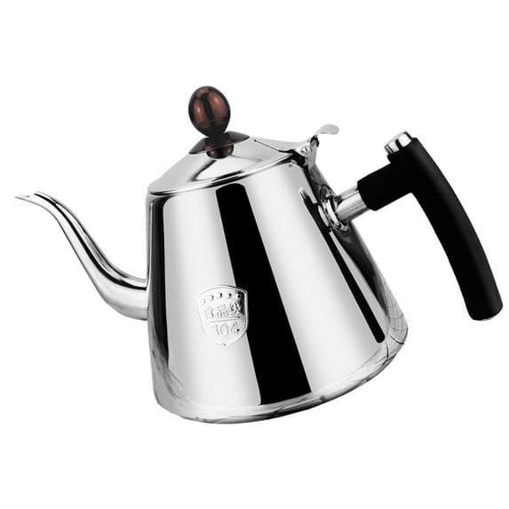 Coffee Kettle Stainless Steel Tea Coffee Kettle, Pour Over Kettle, Metal Teapot Works On Induction Stovetop For Fast ing, 1.2L Polished