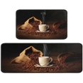 thumbnail image 1 of Coffee Kitchen Decor Rugs Set Set of 2, Farmhouse Style Home Indoor Kitchen Rugs and Mats Non Skid Washable 17x47+17x30 Inches, 1 of 7