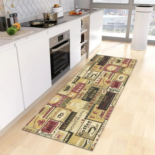 Coffee Kitchen Floor Mat House Living Room Bedroom Balcony Decoration