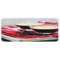 thumbnail image 1 of Coffee Kitchen Mat, Freshly Brewed Espresso 2 Cups on Wooden Tray Leisure Relaxing Time in Countryside, Plush Decorative Kitchen Mat with Non Slip Backing, 47" X 19", Multicolor, by Ambesonne, 1 of 1