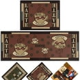 thumbnail image 1 of Coffee Kitchen Rugs Coffee Rugs for Kitchen Coffee Rug Coffee Latte Kitchen Rug Coffee Themed Kitchen Mats Decorations Non-Slip Runner Rug for Kitchen, Laundry, Living Room, Front Door, 1 of 5