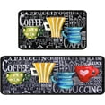 thumbnail image 1 of Coffee Kitchen Rugs Kitchen Floor Mats for in Front of Sink, Anti Fatigue Floor Mat for Kitchen, Padded Kitchen Mats for Standing and Kitchen Matt for Standing for Coffee Kitchen Decor 17"X30"+17"X47", 1 of 6