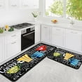 thumbnail image 1 of Coffee Kitchen Rugs Kitchen Floor Mats for Sink, Anti Fatigue Floor Mat for Kitchen, Padded Kitchen Mats for Standing and Kitchen Matt for Standing for Coffee Kitchen Decor 17"X30"+17"X47", 1 of 1