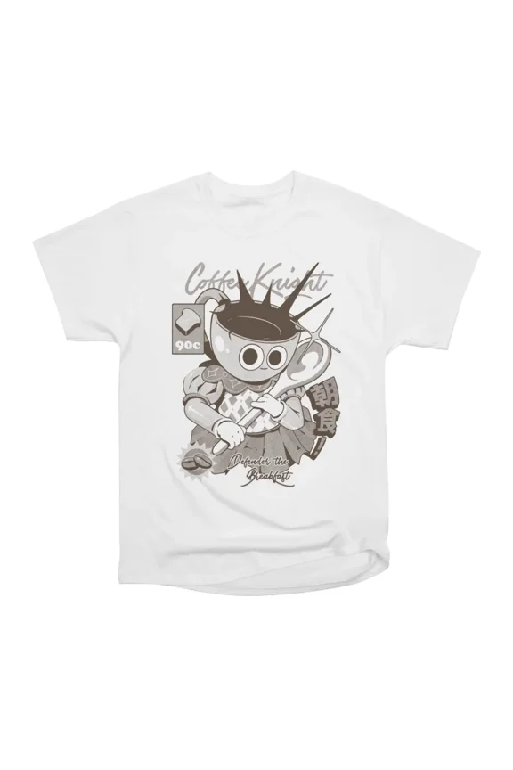 Coffee Knight T-Shirt Tee Gift For Him Merch For Her Apparel For Friend