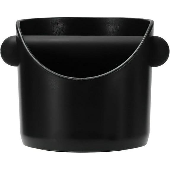 Coffee Knock Box 0.45L Removable Bar Non-Slip Base Grounds Container,Cafe Barista Accessory Absorbent Countertop Bin,Home Office Espresso Machine Dump Drawer, 1 Coffee Grounds Box
