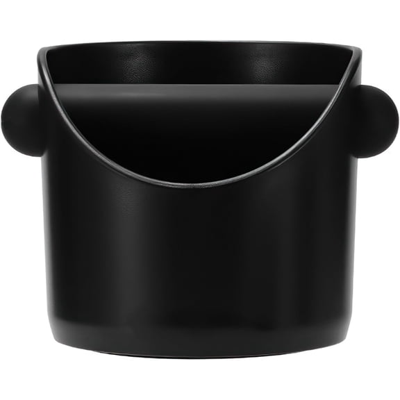 Coffee Knock Box 0.45L Removable Bar Non-Slip Base Grounds Container,Cafe Barista Accessory Absorbent Countertop Bin,Home Office Espresso Machine Dump Drawer, 1 Coffee Grounds Box