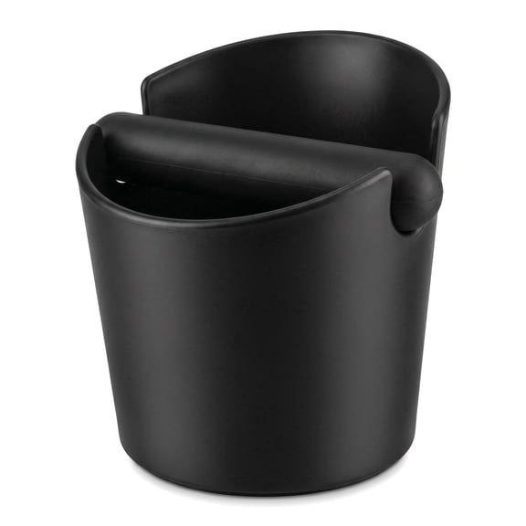 Coffee Knock Box 4.8 Inch Shock-Absorbent Durable Barista Style Knock Box With Removable Knock Bar and Non-Slip Base Gift (Round)