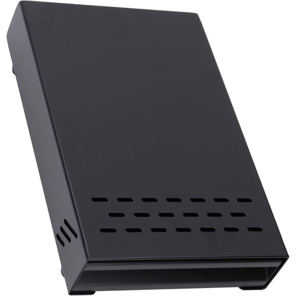 Coffee Knock Box Drawer Espresso Knock Box Drawer, Stainless Steel Coffee Residue Powder Box for Household Shop, Coffee Grounds Container Espresso Puck Knock Box (Black)