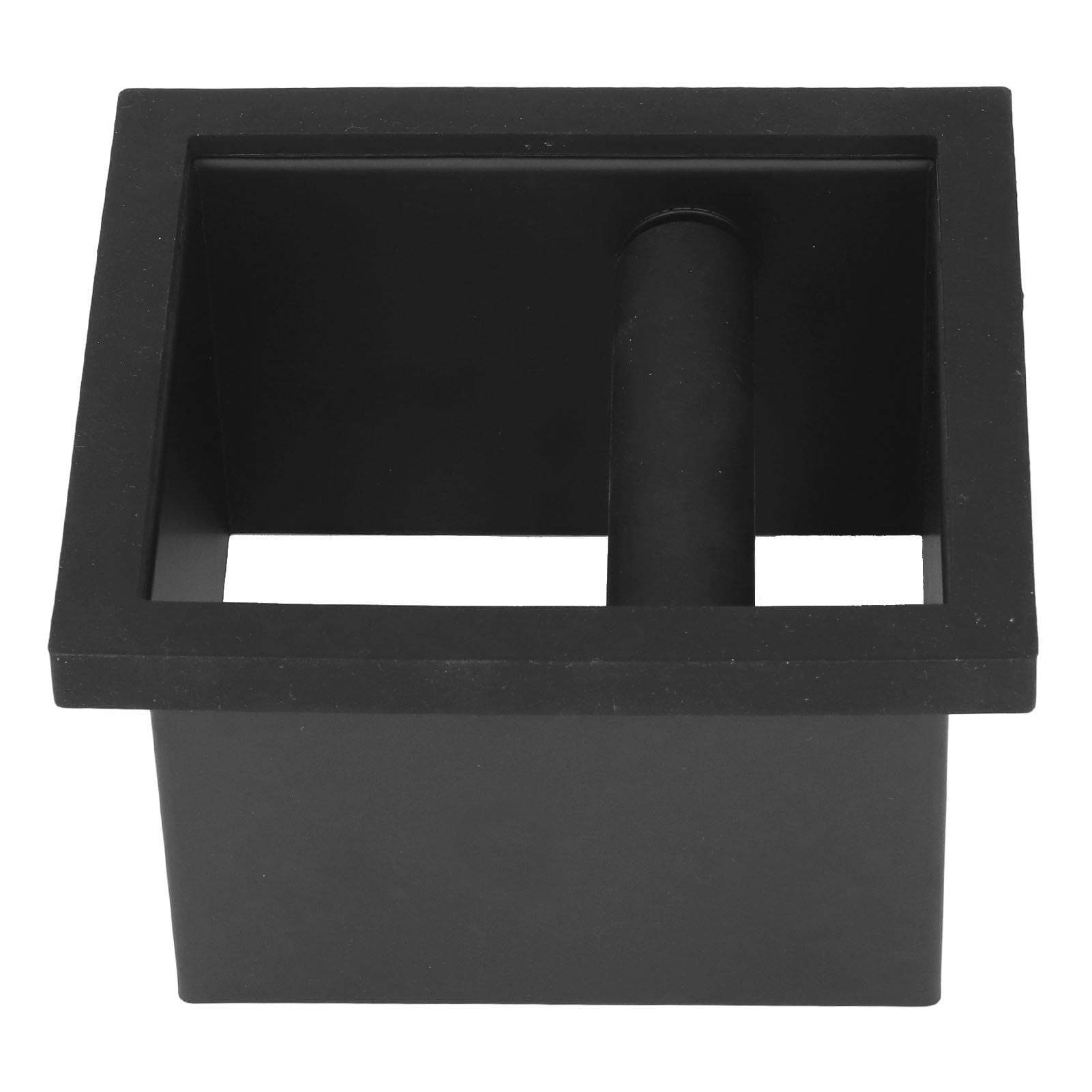 Coffee Knock Box Grounds Disposal Bin Bottomless Embedded Flat Mouth