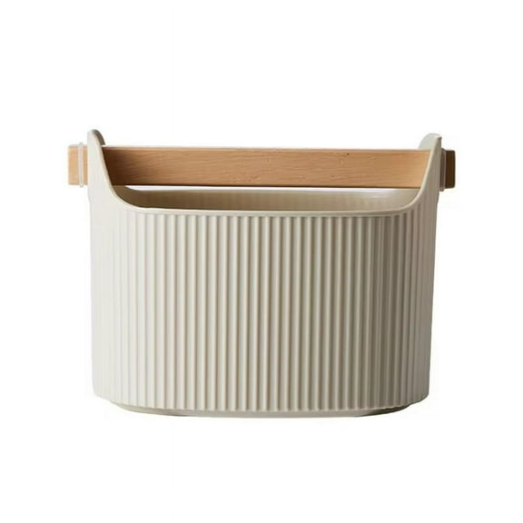 Coffee Knock Box Large Capacity Espresso Grounds Container Powder Beveled Residue Dump Bucket Maker Tools Milky White