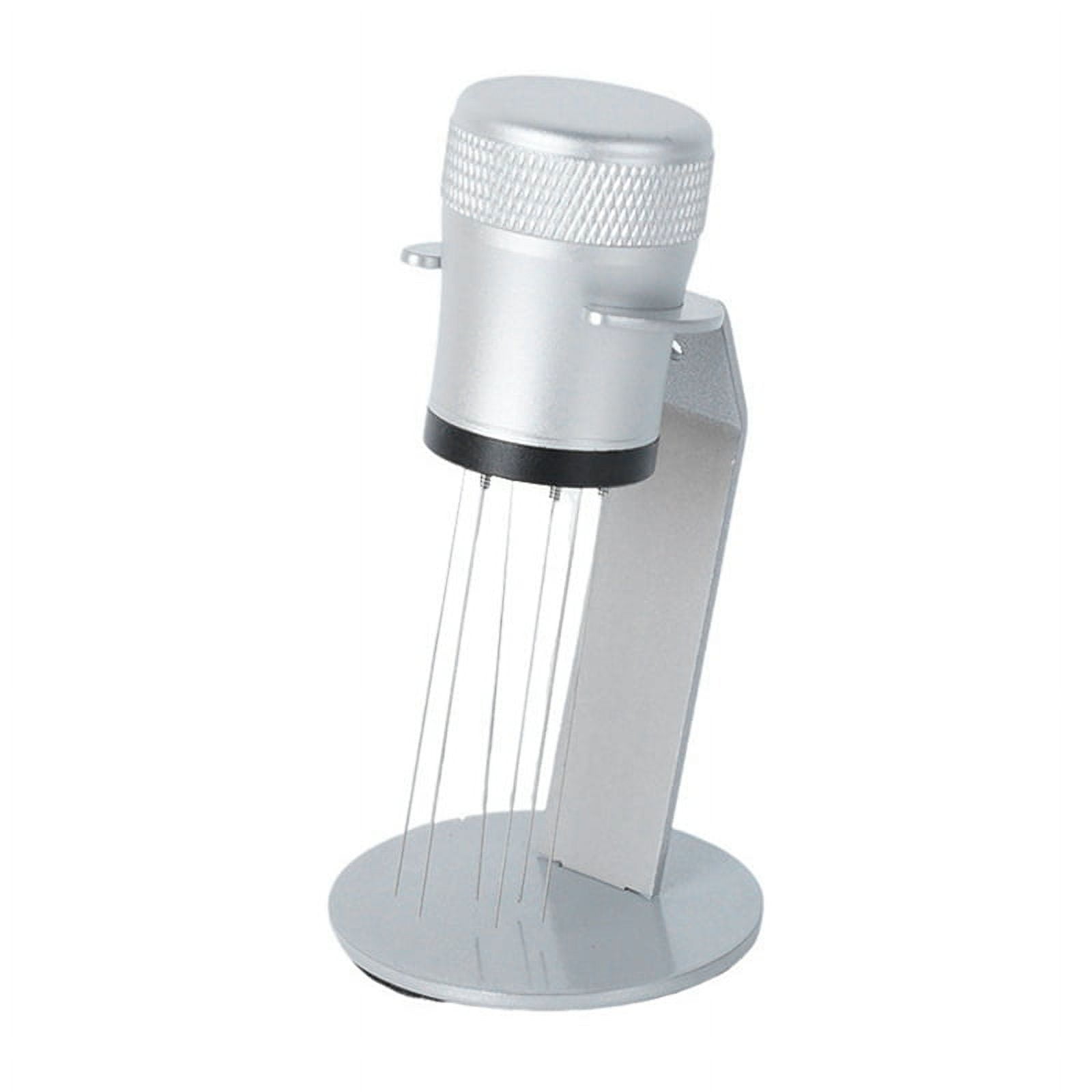 Coffee Loose Powder Needle Cloth Powder Needle with Stand 6Pin Coffee