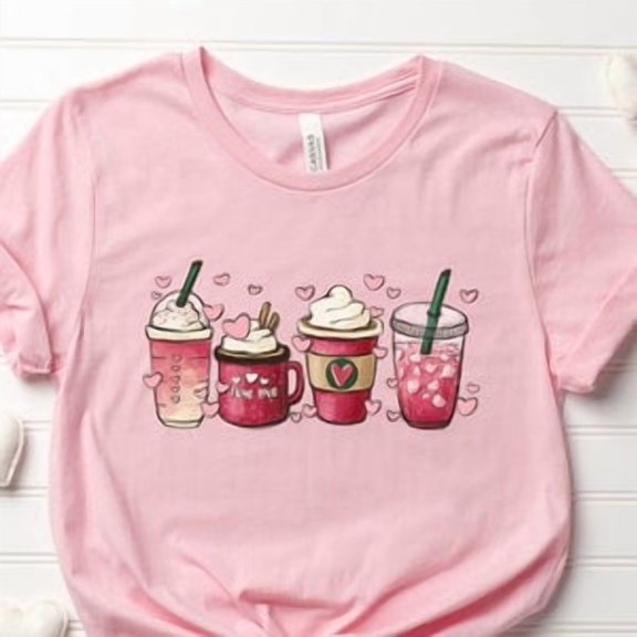 Coffee Love Quote Casual Unisex T-Shirt