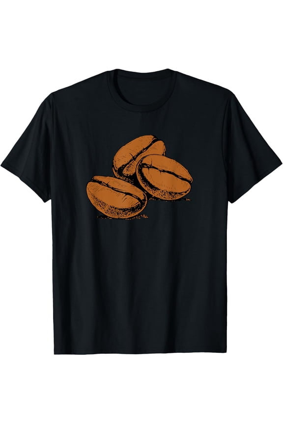 Coffee Lover - Caffeine Espresso Coffee Beans T-ShirtPure cotton short-sleeved shirts for both men and women