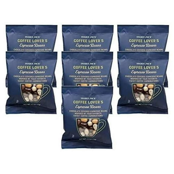 Coffee Lover's Chocolate-Covered Assorted Espresso Beans - 7 Count (2.5 Oz Ea)