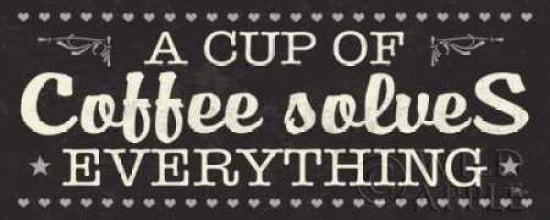 Coffee Lovers III Canvas Art - Pela Studio (10 x 20)