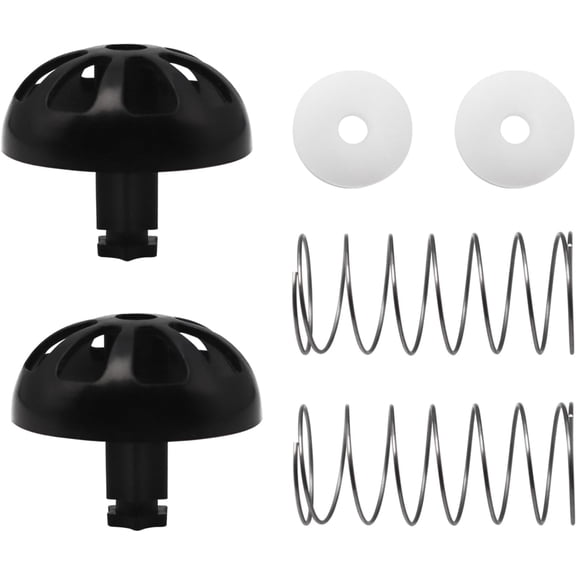 Coffee Machine Brewing Basket Bottom Spring Loaded Stopper Kits for Coffee Makers Brew Basket, Replacement for Mr. Coffee Hamilton Coffee Machine Accessory 990117900 990237500(2 PC)