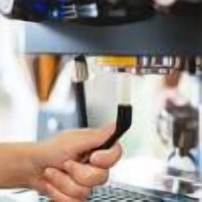 Coffee Machine Cleaning Brush Coffee Brush Espresso Cleaning Brush Plastic Bristle Coffee Maker Cleaning Tool for Espresso Machine Brewing Unit Cafe Restaurant Home Kitchen