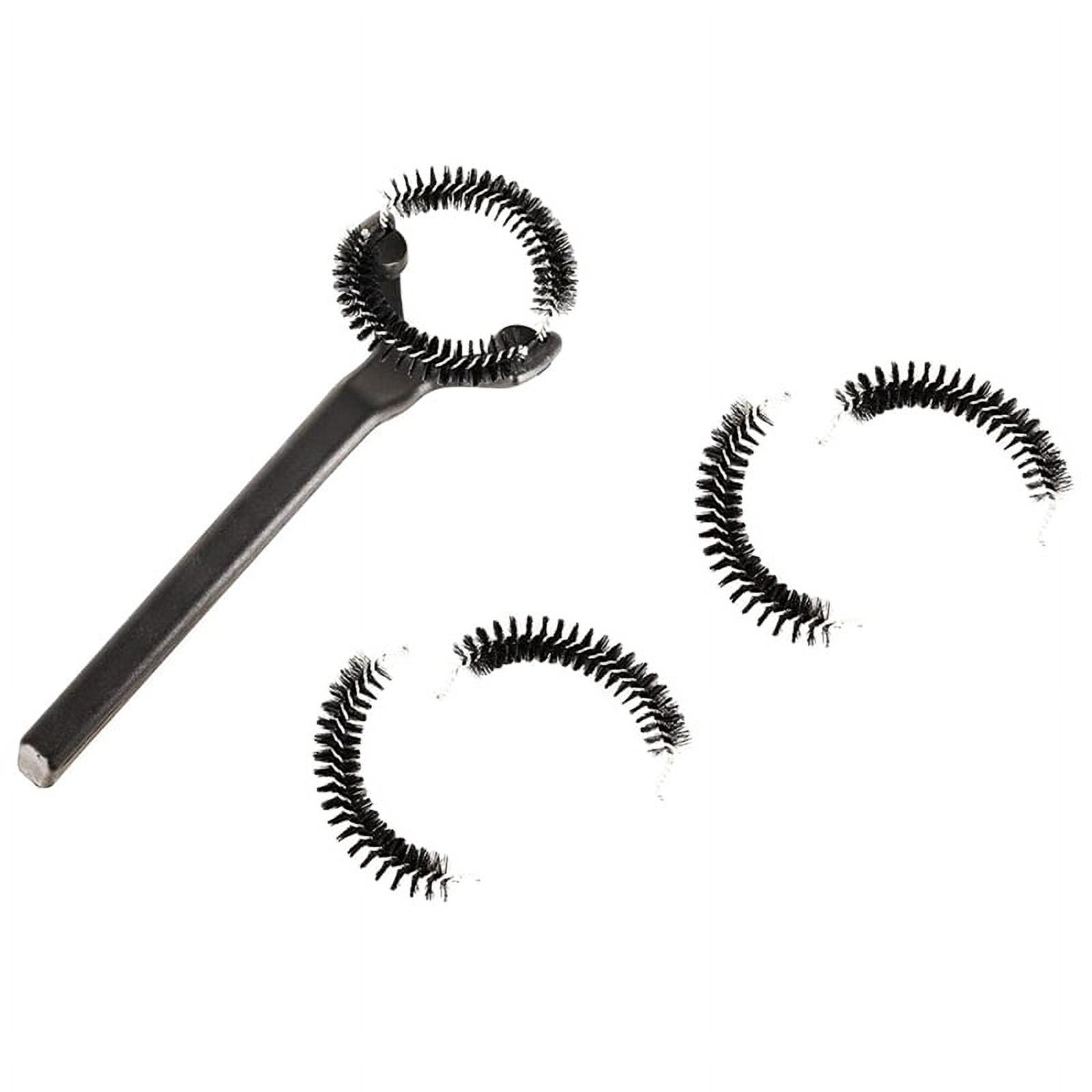 Coffee Machine Cleaning Brush Grouphead Brush with More Detachable 360° Nylon Bristles Espresso