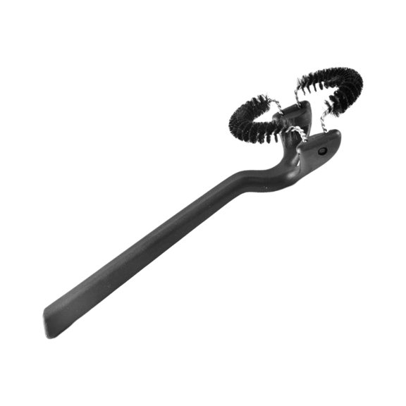 Vosarea Coffee Machine Brush Nylon Black for Semi-Automatic Espresso Machines 1Pc