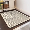 thumbnail image 1 of Coffee Machine Drip Tray Mat 16x12 Inches Kitchen Counter Absorbent Mat Waterproof Splash Pad for Sink Desk Dining Table Protector Easy Clean Utility Mat Home Decor, 1 of 5