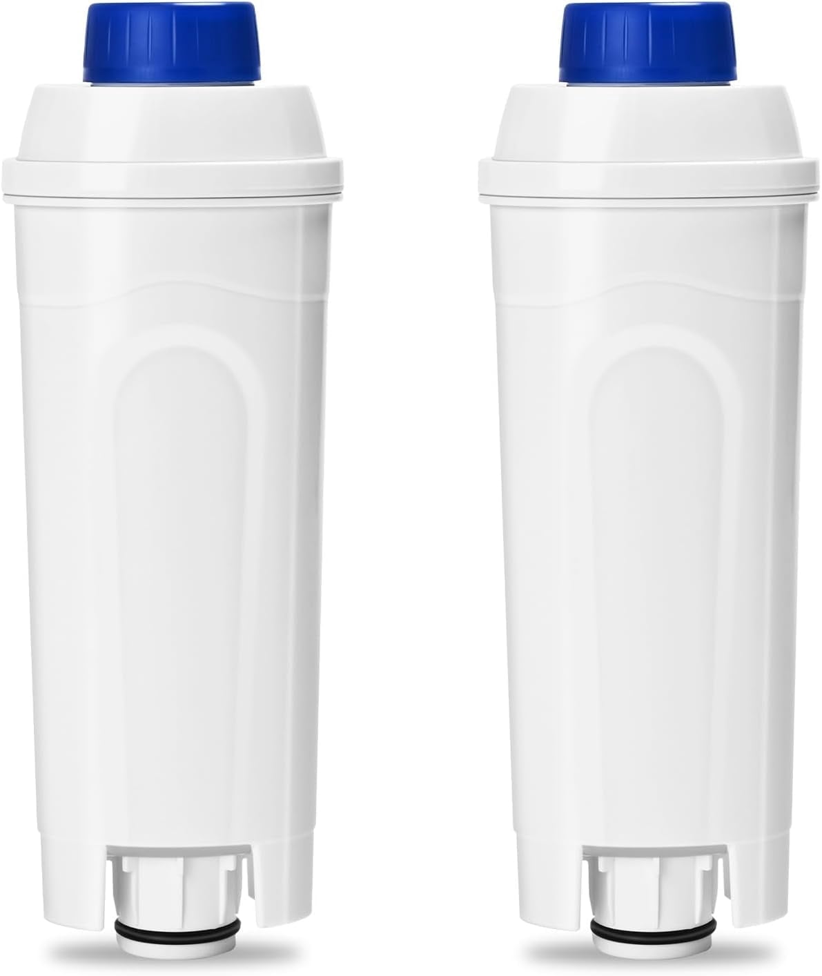 Coffee Machine Filters Replacement Delonghi Filter DLSC002, Activated Carbon Water Filter Cartridges, Compatible with DeLonghi ECAM ESAM ETAM BCO EC.（2 Pack）