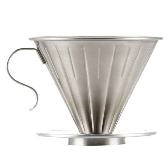 TOYMYTOY Cone Coffee Filter Maker Permanent Silver 1Set