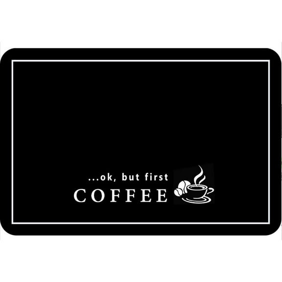 Coffee Machine Mat, Kitchen Drain Mat, Diatomaceous Earth Absorbent Placemat, Absorbent Pad for Coffee Makers, Kitchen Counter Surface Protector