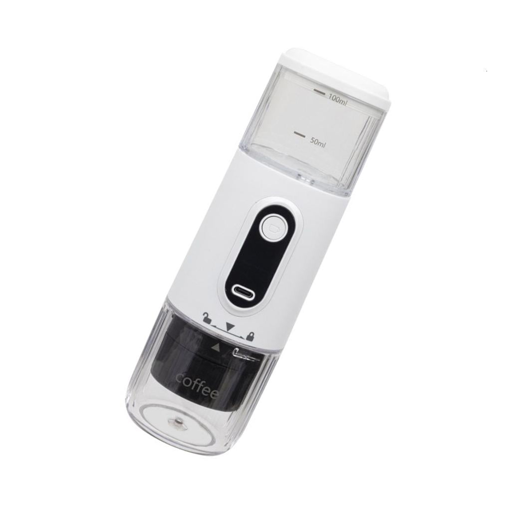Coffee Machine Portable Electric Coffee Maker Convenient Espresso Maker ABS Texture Suitable for Home Office and Travel