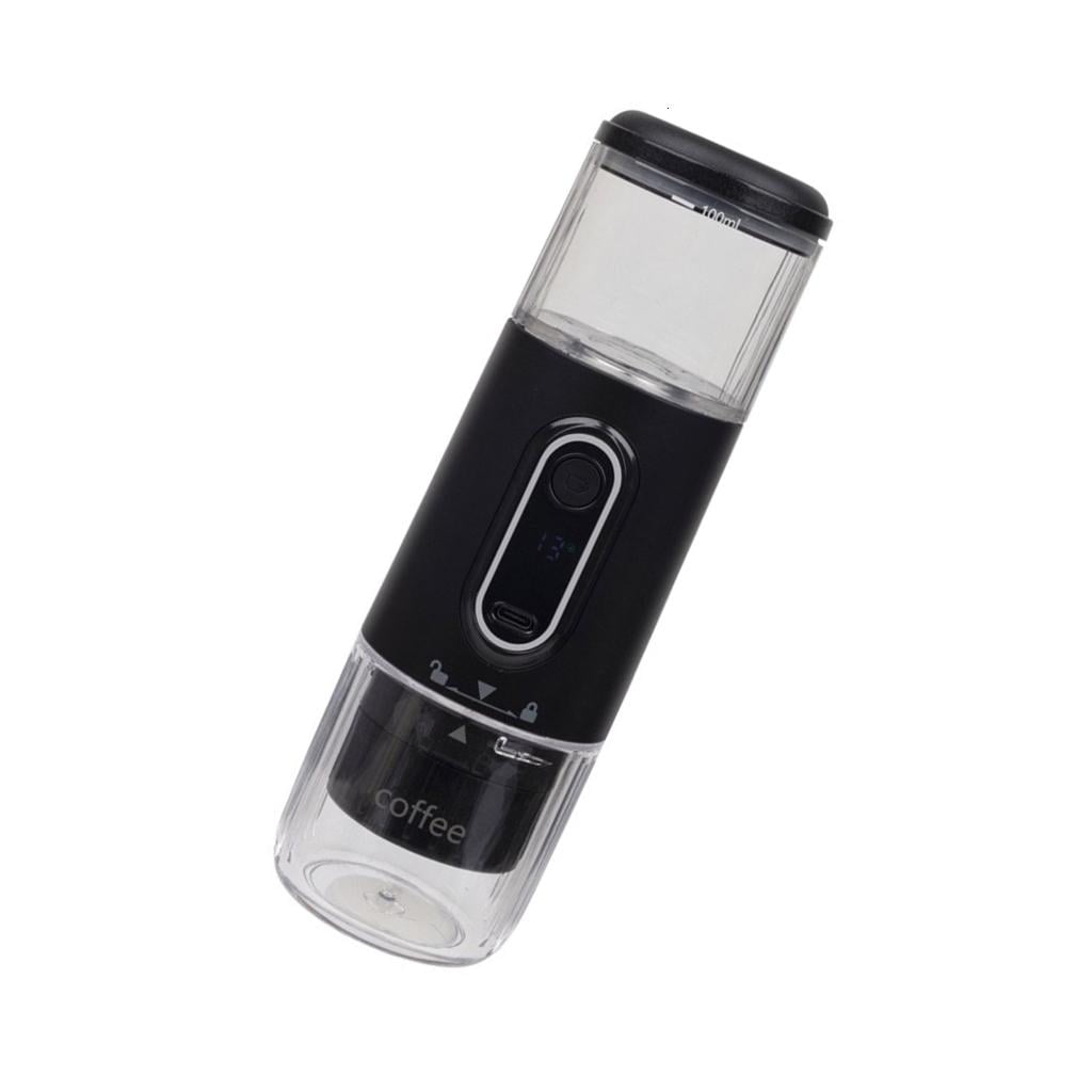 Coffee Machine Portable Electric Coffee Maker Convenient Espresso Maker ABS Texture Suitable for Home Office and Travel