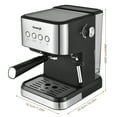 thumbnail image 1 of Coffee Maker,1.5l Water /coffee Water /coffee Spoon / 1.5l Water Wand / 15 Bar Espresso Bar Espresso 1050w Coffee Maker Wand / 1.5l Coffee With Cappuccino/la Buzhi Siuke Dsfen, 1 of 6