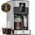 thumbnail image 1 of LINKChef Drip Coffee Maker 12 Cup Programmable Drip with Glass Carafe, 12-Hour Auto Brew Timer, Keep Warm Plate, Easy Clean Filter Basket, 1 of 12