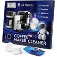 thumbnail image 1 of Coffee Maker Cleaner & Coffee Machine Descaler Tablets – 24 Count Universal Coffee Pot Cleaner and Descaler Solution – Compatible with Keurig, Nespresso, Ninja, Breville, DeLonghi, 1 of 4