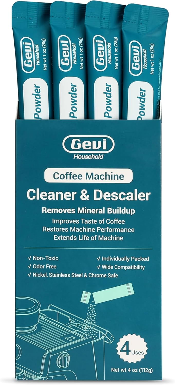 Coffee Maker Cleaner and Descaler, Espresso Machine Descaling Powder