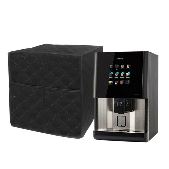 Coffee Maker Cover Washable Covers with Storage Pocket Coffee Maker Appliance Cover