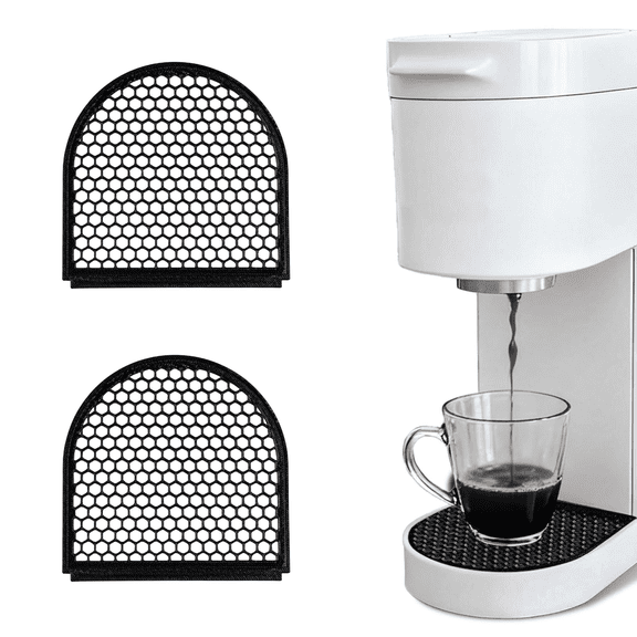 Coffee Maker Drip Tray Cover for Keurig K-Mini, Replacement Cup Platform Insert for Single Serve Brewer Use, 2PCS