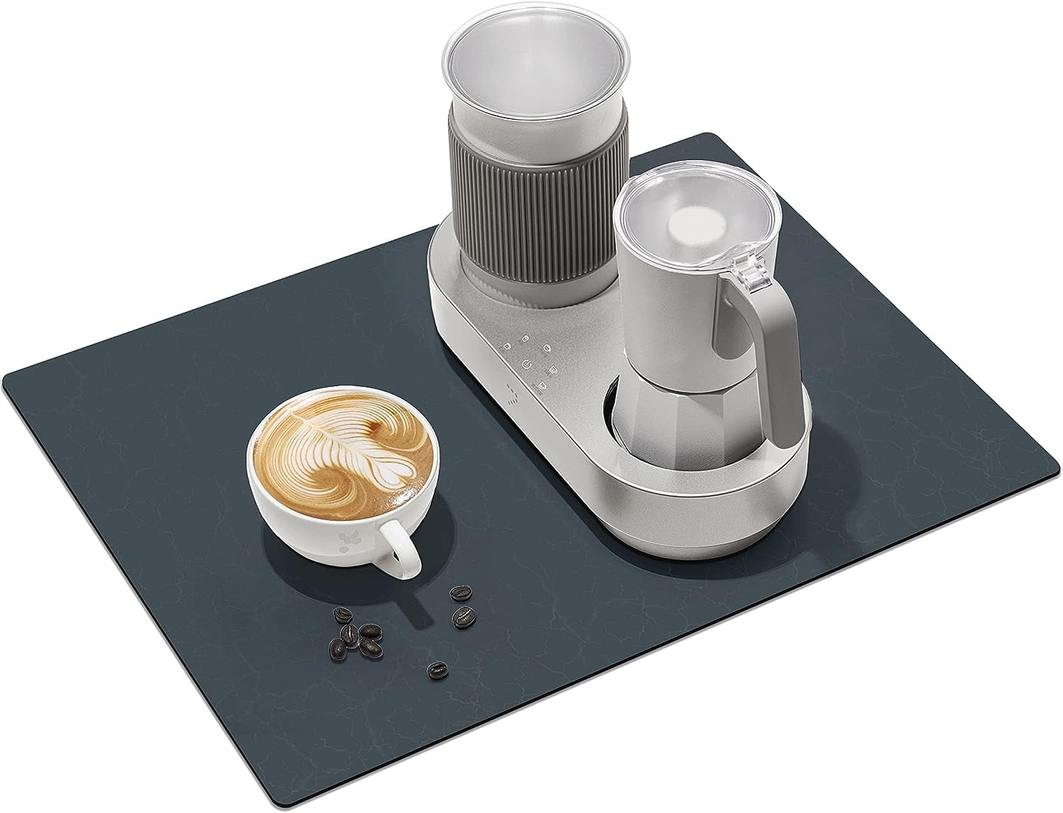 Coffee Maker Mat for Countertops, Coffee Bar Accessories Fit Under