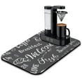 thumbnail image 1 of Coffee Maker Mat diatom mud , (Coffee Station Bar Accessory) Protects Kitchen Countertops From Spills, Stains & Scratches, Absorbent, Waterproof, Washable ,Chalkboard ,19.5x12in, 1 of 7