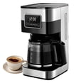 thumbnail image 1 of Coffee Maker, Programmable Drip Coffee Machine 10-Cup With Touch-Screen, Pause & Serve, 430 Stainless Steel,Black., 1 of 8