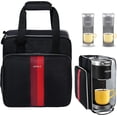 thumbnail image 1 of Coffee Maker Travel Bag Compatible with Keurig K-Mini/K-Mini Plus/Mate Plus,Single Serve Brewer Carrying Case Multiple Pockets for K-Cup Pods & Accessories(Bag Only), 1 of 5