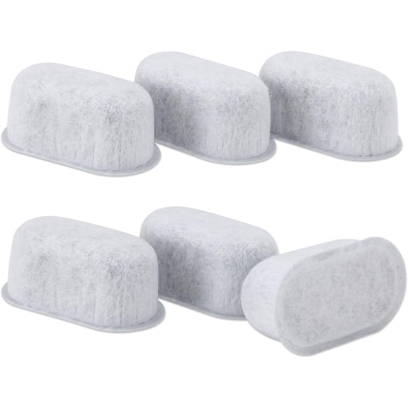 Kospetsin Carbon Replacement Water Filters for GE Cafe UNIV1CFLTR6PK, G7CDABSSTSS, G7CDAASSTSS, C7CDAAS3PD3, C7CDAAS4PW3 6 Pack